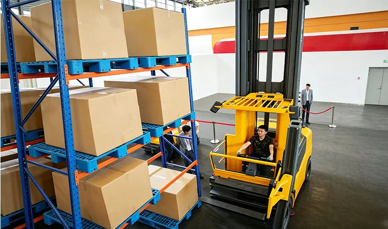 1.5Ton Man-Up Very Narrow Aisle Forklift