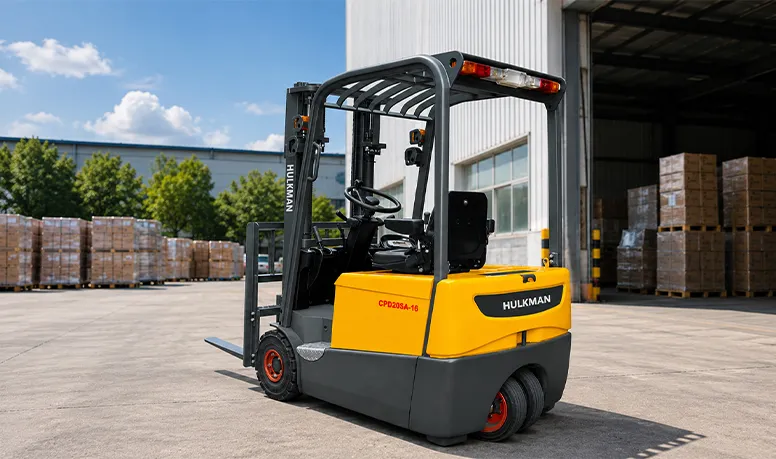 1.6Ton 1.8Ton 2.0Ton 3 Wheel Electric Forklift