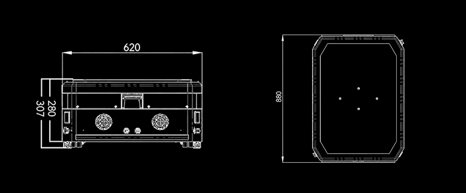 300KG 500KG 1000KG AGV Chassis Vehicle