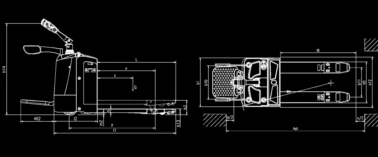 2.5Ton Electric Pallet Truck