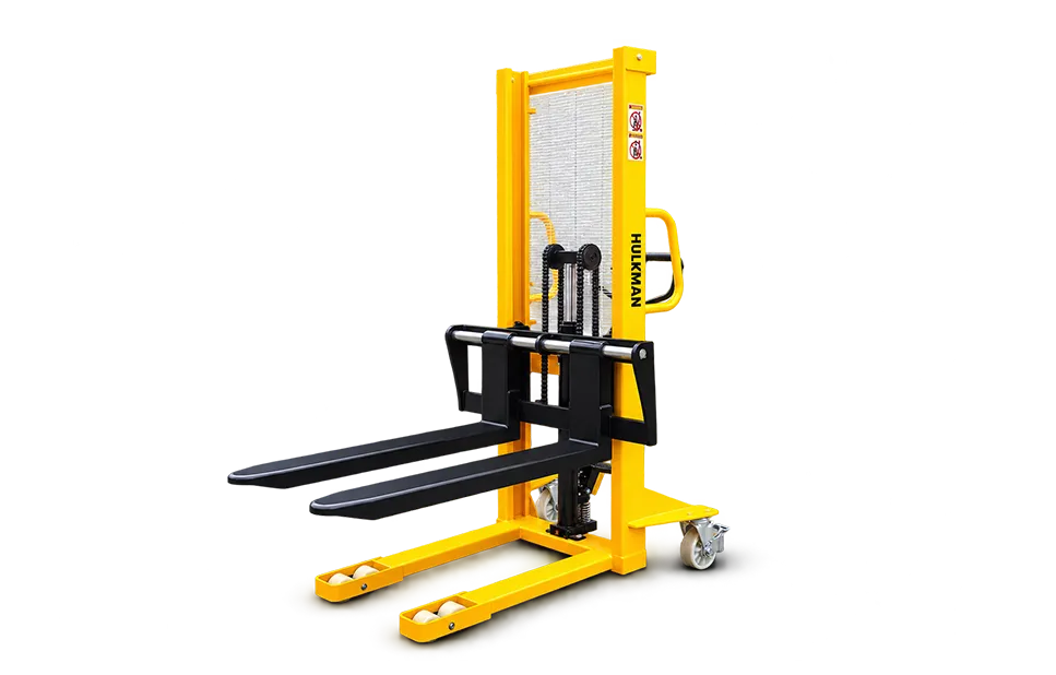 Manual Stacker with Adjustable Forks