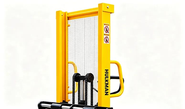 Manual Stacker with Adjustable Forks