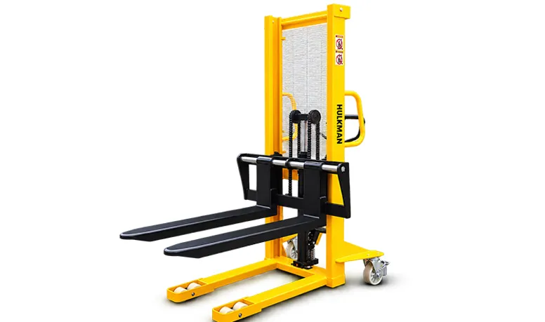 Manual Stacker with Adjustable Forks