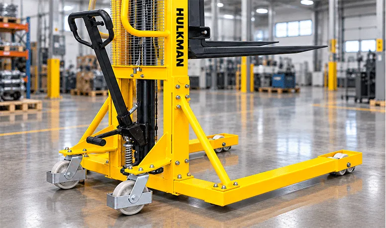 Manual Stacker with Straddle Legs