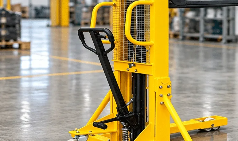 Manual Stacker with Straddle Legs
