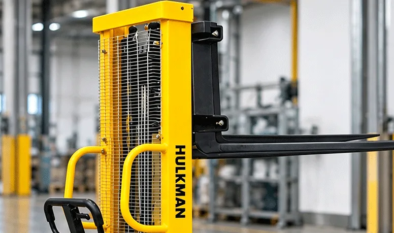 Manual Stacker with Straddle Legs