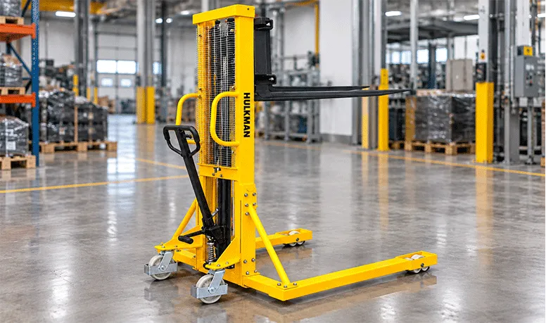 Manual Stacker with Straddle Legs