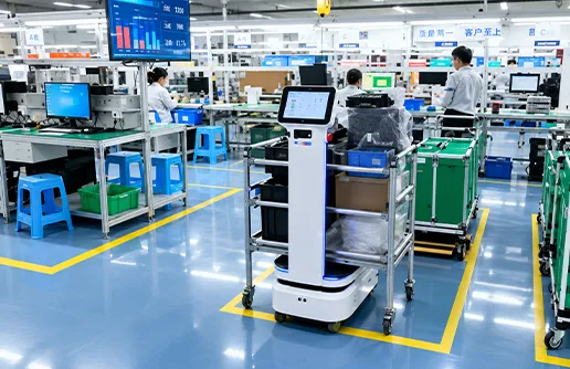 Revolutionizing Material Handling with HULKMAN AMR Chassis