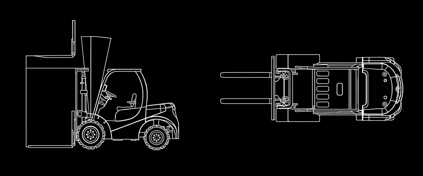 Rough Terrain Forklift