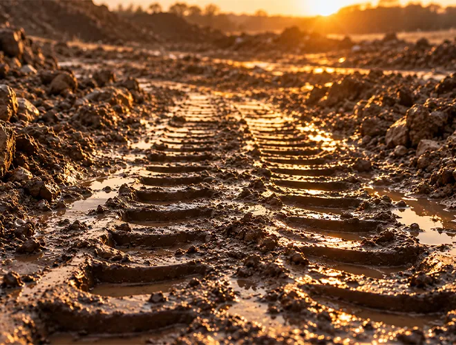 Soft or Muddy Ground