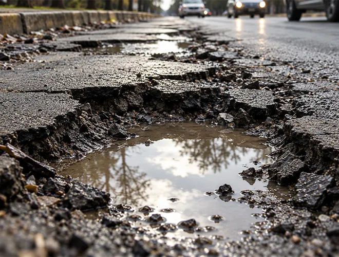 Uneven and Rugged Surfaces