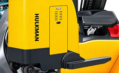 Side-mounted battery