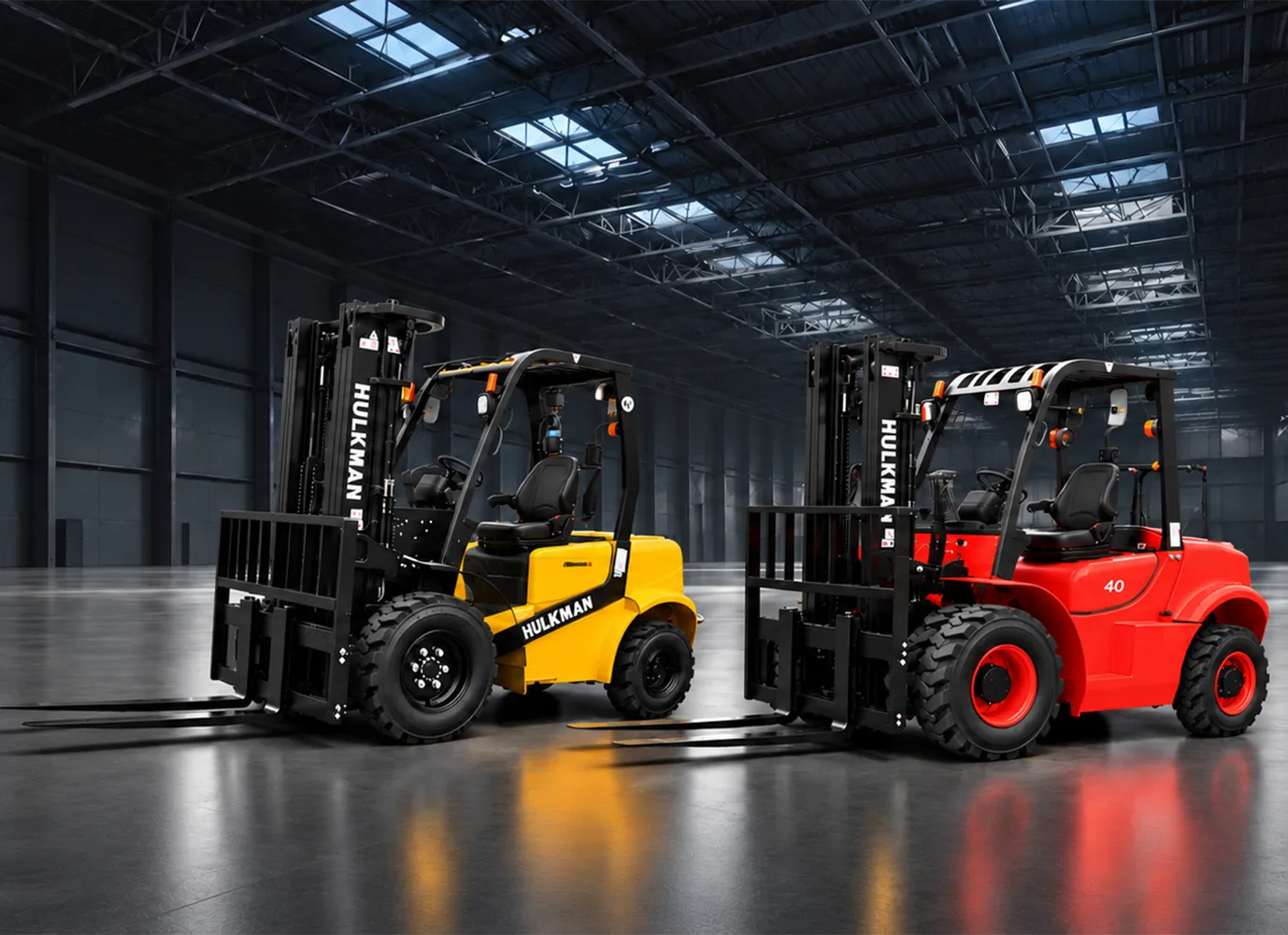 Rough Terrain Forklift Truck